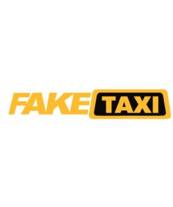 สติ๊กเกอร์ "FAKE TAXI" สติ๊กเกอร์ 3M สีเหลืองสะท้อนแสง ขนาด 15x3 cm สะท้อนแสงได้ดีในที่มืด